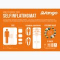 Vango Trek Pro 3 Standard harissa self-inflating mat 8