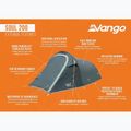 2-person trekking tent Vango Soul 200 peridot green 3