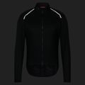 Men's cycling jacket Rapha Brevet Element Wind Jacket black/grey 7