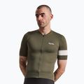 Men's cycling shirt Rapha Core Lightweight Jersey dark green/white