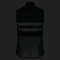 Women's cycling vest Rapha Brevet Gilet III black/silver 4