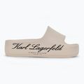 Women's flip-flops KARL LAGERFELD Kobo II Hotel Logo off white eco eva