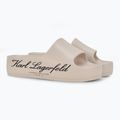 Women's flip-flops KARL LAGERFELD Kobo II Hotel Logo off white eco eva 2