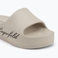 Women's flip-flops KARL LAGERFELD Kobo II Hotel Logo off white eco eva 7