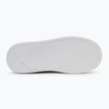 KARL LAGERFELD women's shoes Anakapri Signia white leather w/silver 4