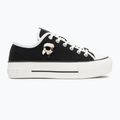 KARL LAGERFELD Kampus Max Nft black canvas women's shoes 2