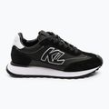 KARL LAGERFELD women's shoes Kairo Kl Sidetrim black leather/textille