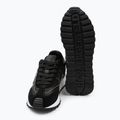 KARL LAGERFELD women's shoes Kairo Kl Sidetrim black leather/textille 5