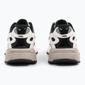 KARL LAGERFELD women's shoes Orion Sidetrim black leather/textile w/white 3