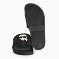 KARL LAGERFELD women's flip-flops Kondo 2.0 NFT black rubber 5