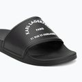 KARL LAGERFELD women's flip-flops Kondo 2.0 Maison black rubber 7