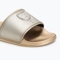 KARL LAGERFELD women's flip-flops Kondo 2.0 NFT Relief gold rubber 7