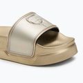 KARL LAGERFELD women's flip-flops Condominium Nft Relief gold rubber 7