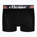 Ellesse Grillo men's boxer shorts 3 pairs black/grey/white 3