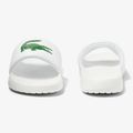 Lacoste men's slides 45CMA0002 white/green 8
