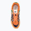 Lacoste men's shoes 47SMA0008 orange / navy 5