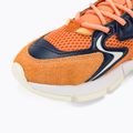 Lacoste men's shoes 47SMA0008 orange / navy 7