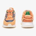 Lacoste men's shoes 47SMA0008 orange / navy 11