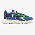 Lacoste men's shoes 47SMA0008 blue / green 9