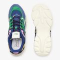 Lacoste men's shoes 47SMA0008 blue / green 12