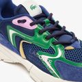 Lacoste men's shoes 47SMA0008 blue / green 13