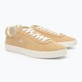 Lacoste men's shoes 47SMA0106 light brown / off white 8