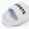 Lacoste women's slides 47CFA0032 white/black 7