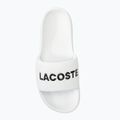 Lacoste men's slides 47CMA0025 white/black 5