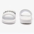 Lacoste men's slides 47CMA0025 white/black 8