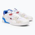 Lacoste men's shoes 47SMA0095 white / red / blue