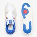 Lacoste men's shoes 47SMA0095 white / red / blue 5