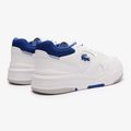 Lacoste men's shoes 47SMA0061 white / blue 10