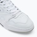 Men's Lacoste Lineshot Contrasted Collar Leather white/black shoes 7