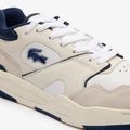 Lacoste men's shoes 47SMA0062 white / navy 13