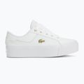 Lacoste women's shoes 47CFA0005 white/gold 2