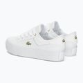 Lacoste women's shoes 47CFA0005 white/gold 3