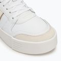 Lacoste women's shoes L002 Evo Monograms white / light brown 7