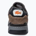 Lacoste men's T-Clip Winter outdoor brown/dark grey shoes 6