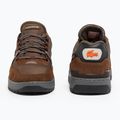 Lacoste men's T-Clip Winter outdoor brown/dark grey shoes 11