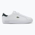Men's shoes Lacoste Powercourt white/dark green 2