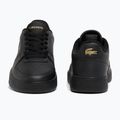 Women's shoes Lacoste Court Ace Leather black/gold 4