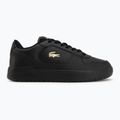 Women's shoes Lacoste Court Ace Leather black/gold 2