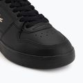Women's shoes Lacoste Court Ace Leather black/gold 7