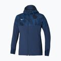 Mizuno Paris Athlete Hooded men's jacket pageant blue