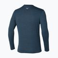 Men's Mizuno Impulse Core Half Zip blue wing teal running longsleeve 2