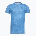 Women's running top Mizuno Premium Aero Tee parisian blue