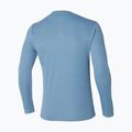 Men's running longsleeve Mizuno Dryaeroflow Half Zip parisian blue 2