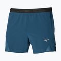 Men's running shorts Mizuno Aero 4.5 blue wing teal