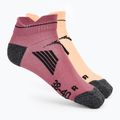 Mizuno Active Training Mid running socks 2 pairs apricot ice/violet quatz