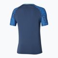 Men's tennis shirt Mizuno Mugen Shadow Tee estate blue 2